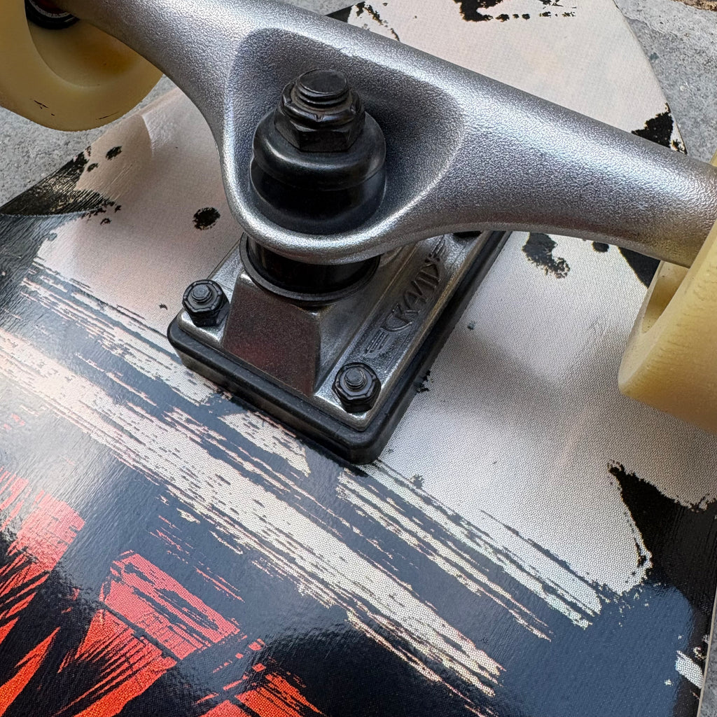 Gravity Stars & Palms Longboard Skateboard Complete 9.75”