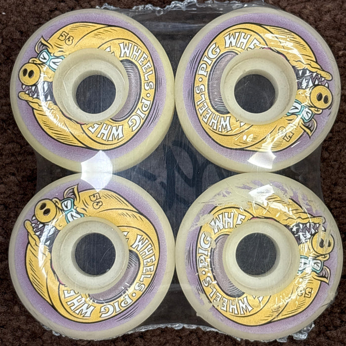 PIG Skateboard Wheels 53mm 99a
