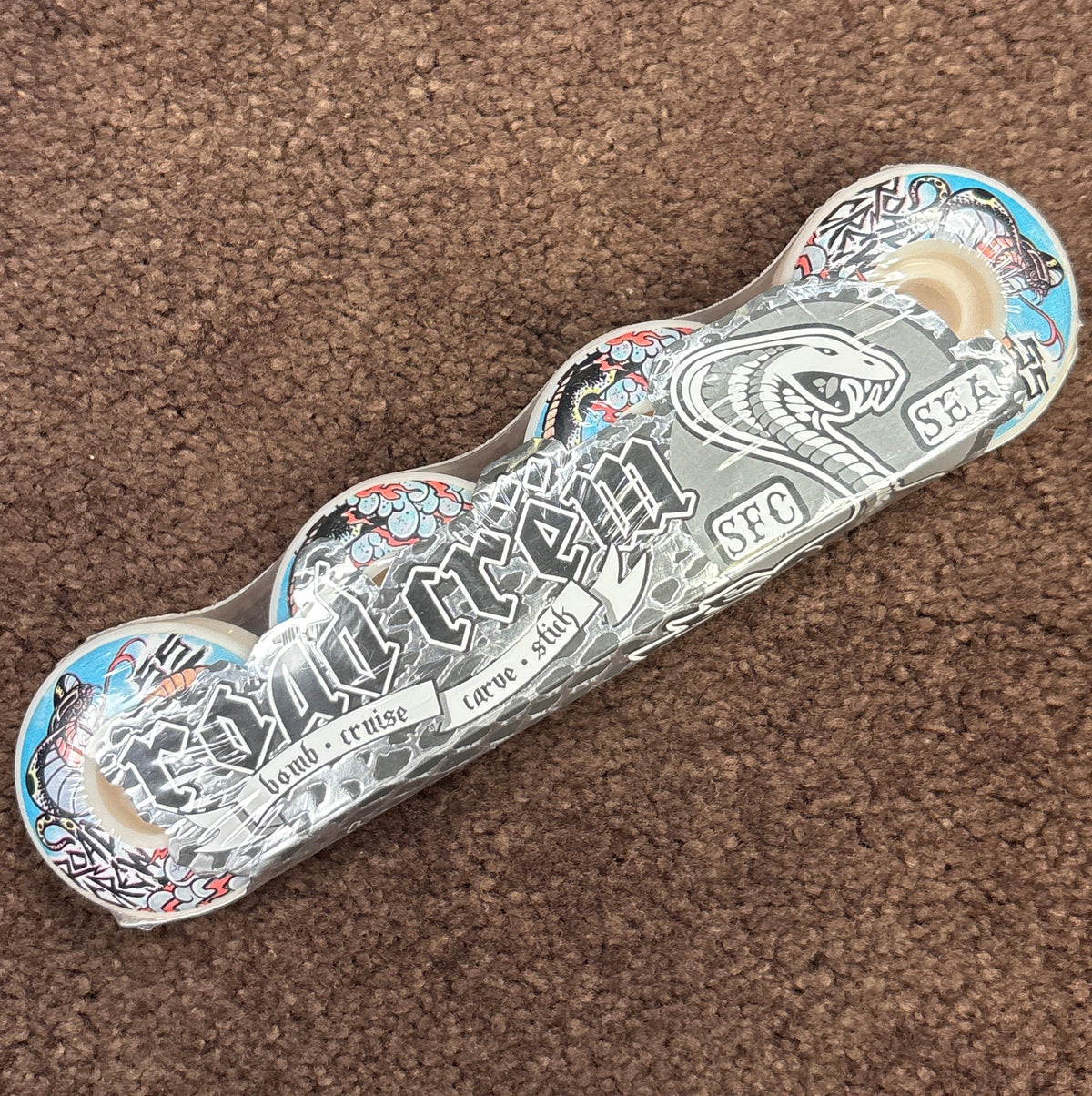 Scram Road Crew Serpent Skateboard Wheels 55mm 99a