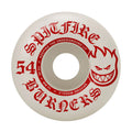 Spitfire Skateboard Wheels Burners White/Red 54mm 99A