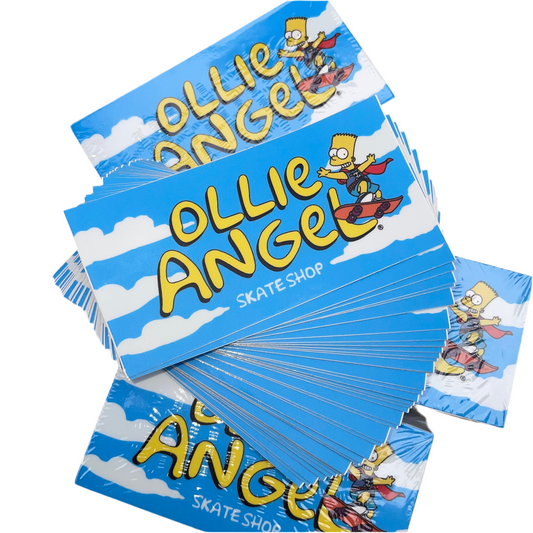 Ollie Angel Cartoon Sticker 4"