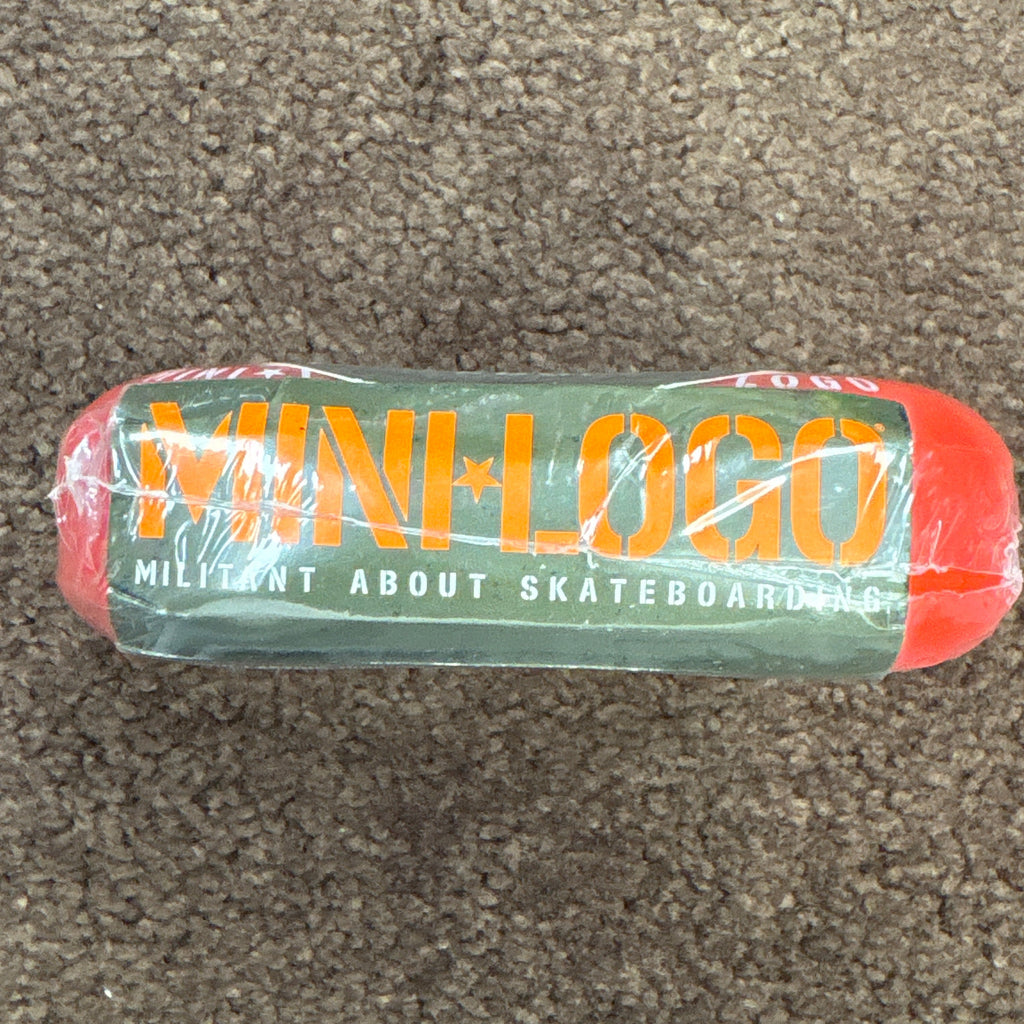 Mini Logo Red Skateboard Wheels 52mm C-Cut 101A