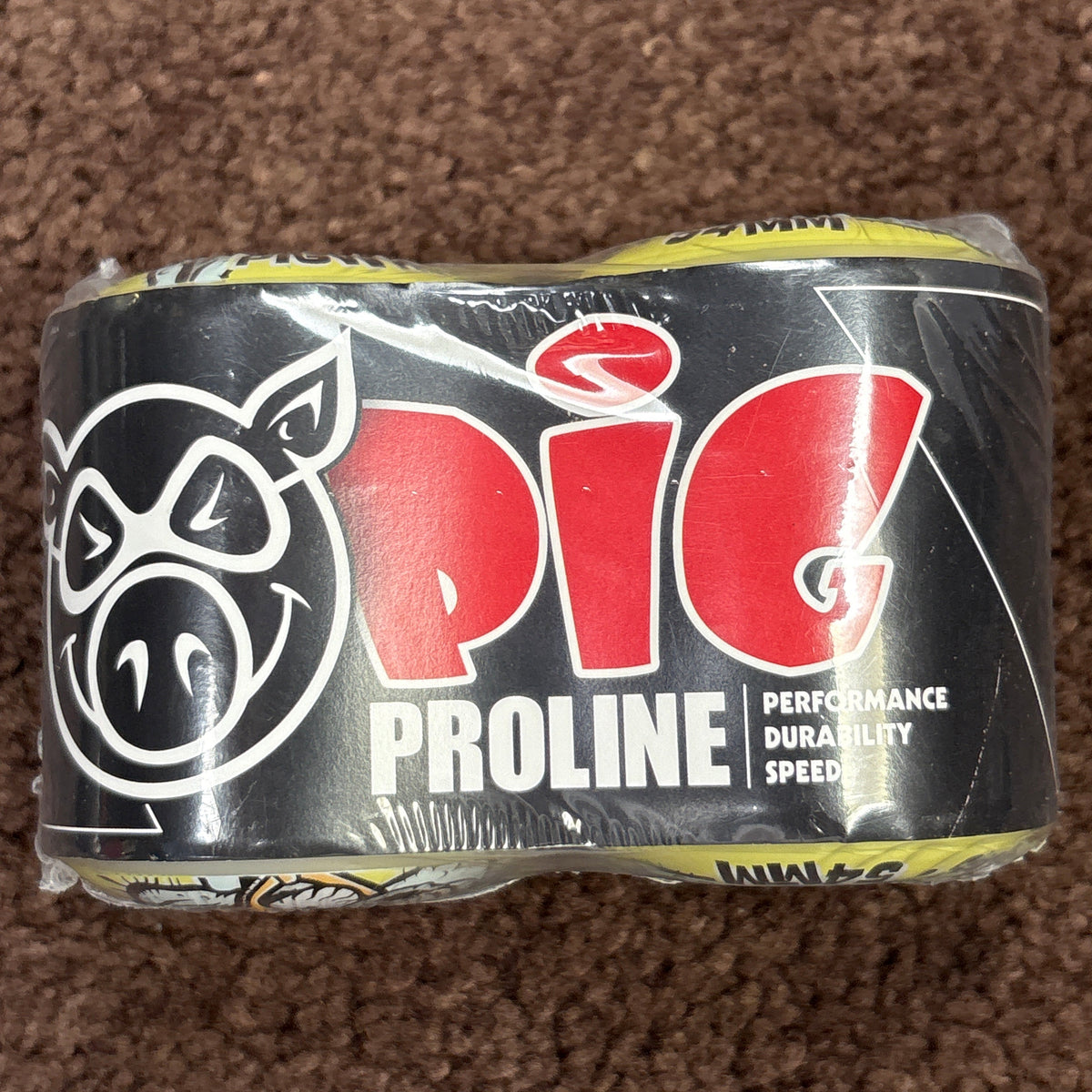 PIG Skateboard Wheels 54mm 99a