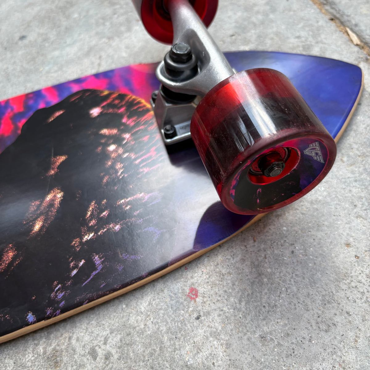 Gravity American Eagle Longboard Skateboard Complete 9.375”