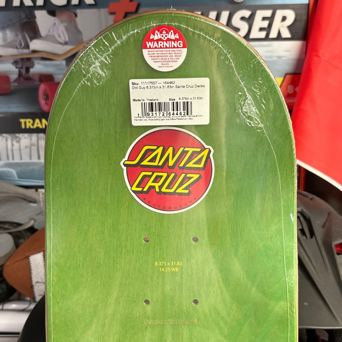 Santa Cruz Dot Guy Skateboard Deck 8.375"