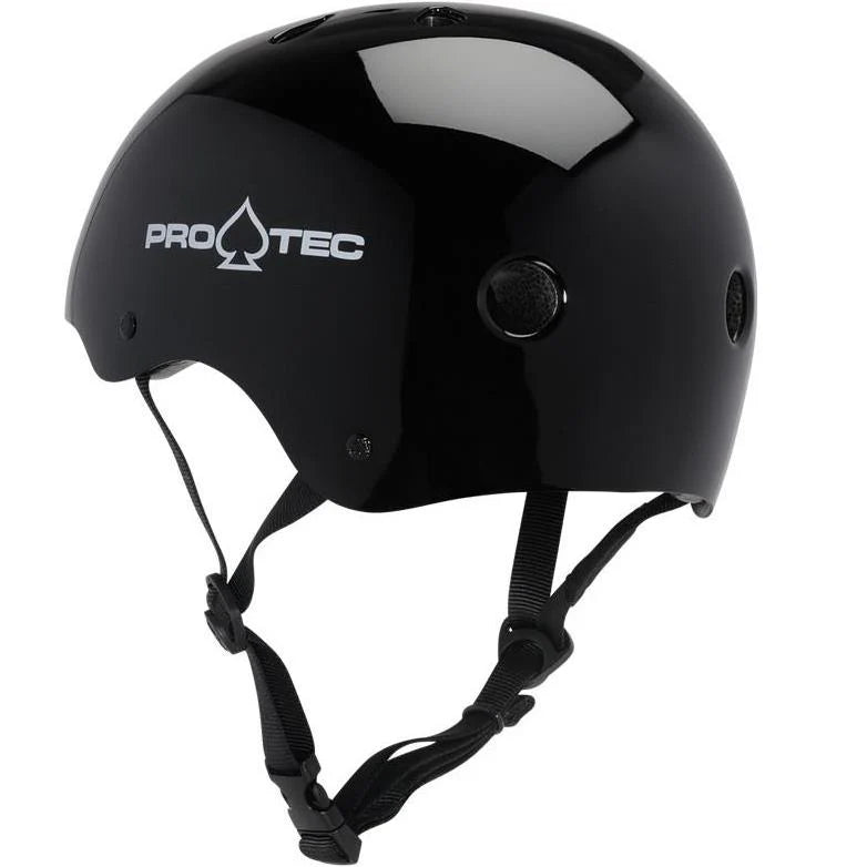 Protec Classic Helmet Gloss Black