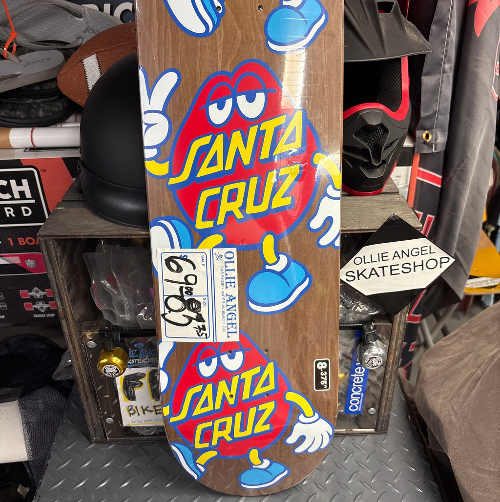 Santa Cruz Dot Guy Skateboard Deck 8.375"