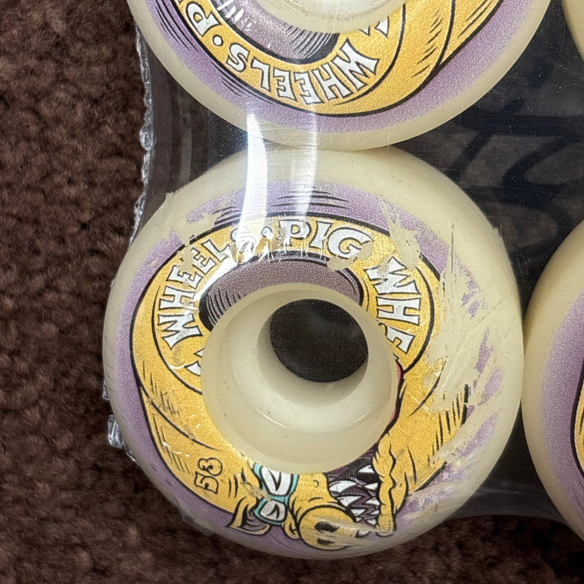 PIG Skateboard Wheels 53mm 99a