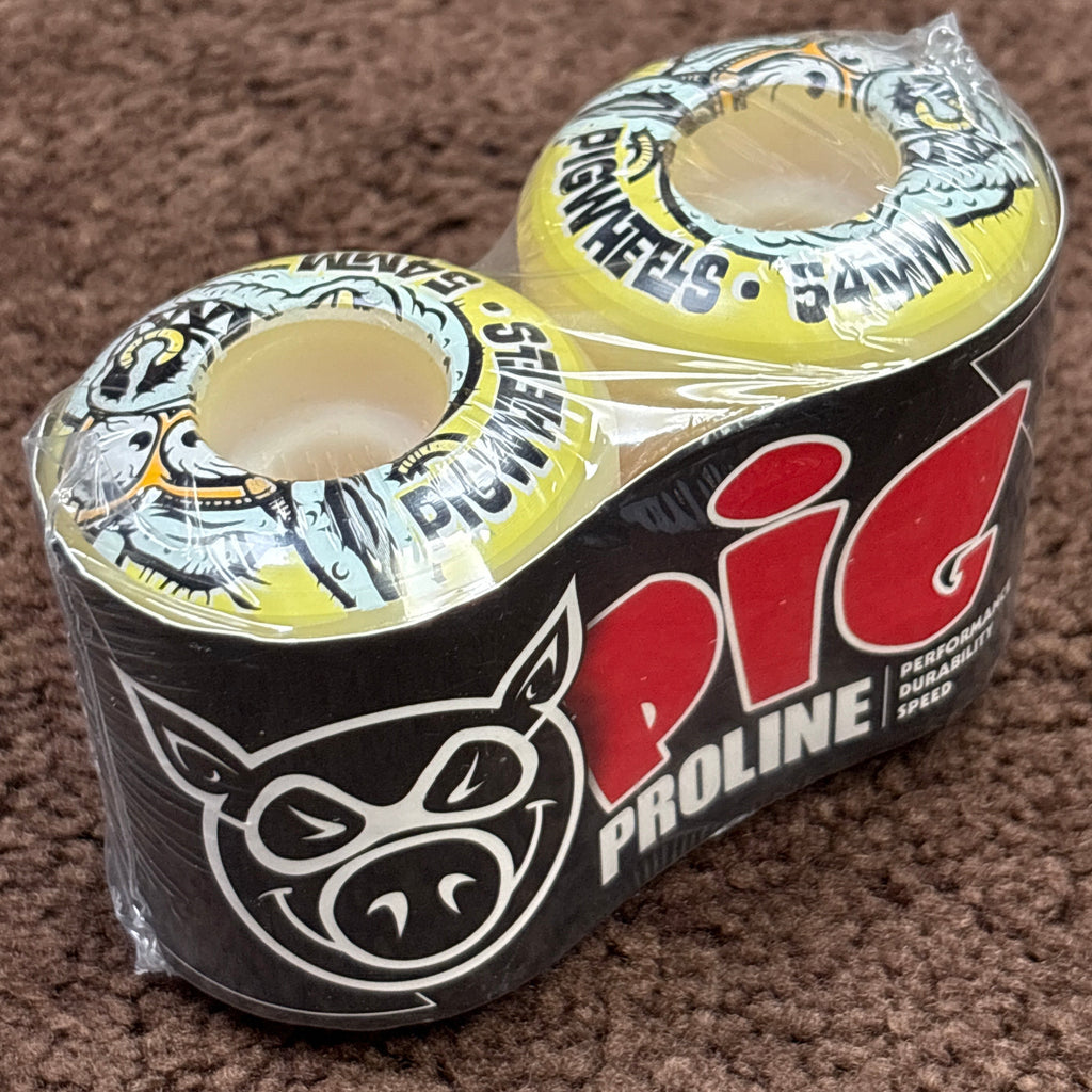 PIG Skateboard Wheels 54mm 99a