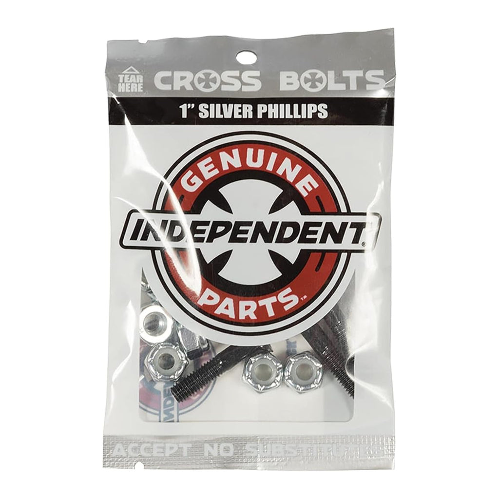 Independent Trucks Phillips Cross
Bolts (1 Inch) - Silver & Black