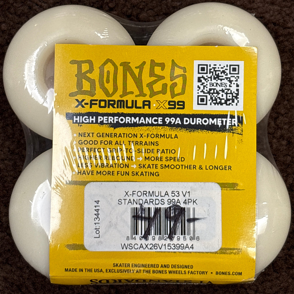BONES X-Formula V1 Standards 53mm 99a