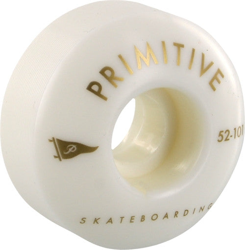 PRIMITIVE Gold Arch White Wheels 52mm 101a