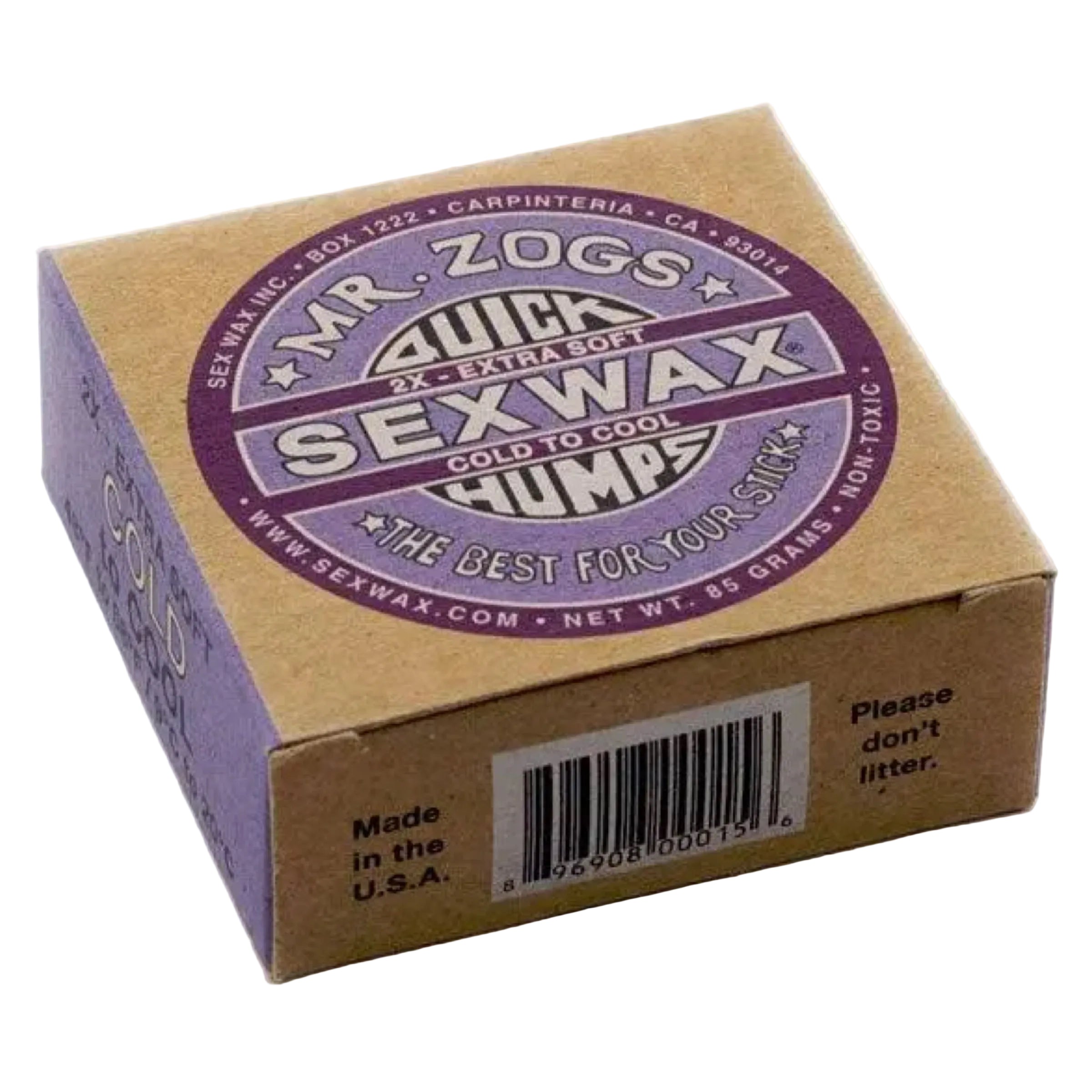 Sex Wax Quick Humps Surfboard Wax - Cold/Cool