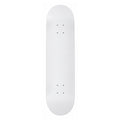 Blank White Skateboard Deck 7.75”