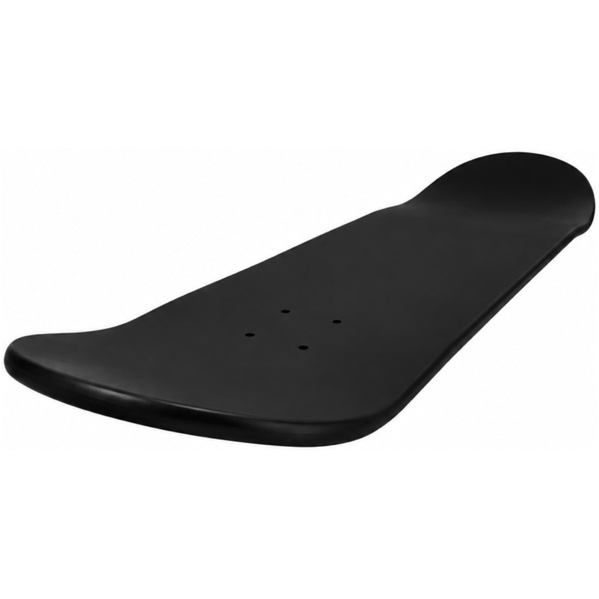 Blank Black Skateboard Deck 7.75”