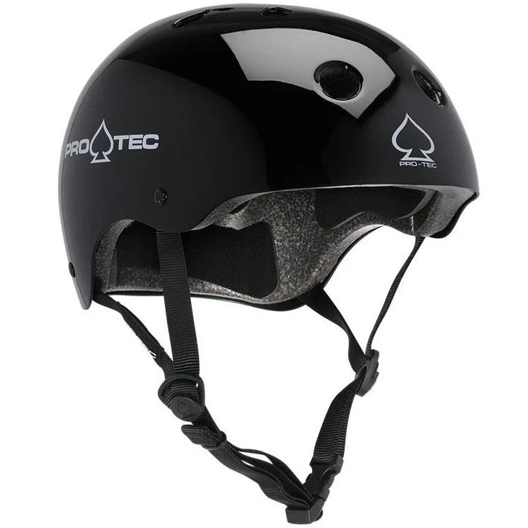 Protec Classic Helmet Gloss Black
