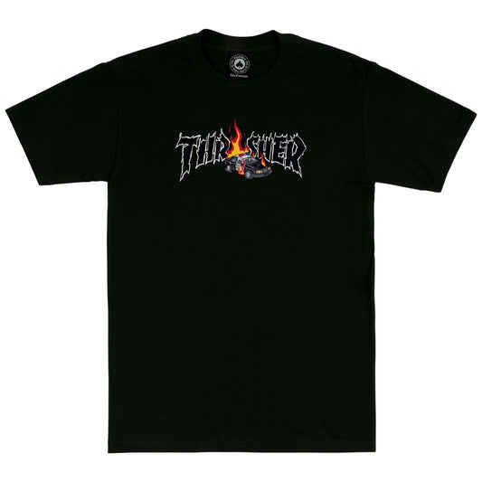 Thrasher Cop Car T-Shirt Black